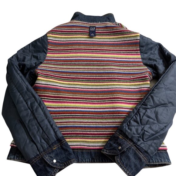 Gap Jean Jacket Blue Women’s Size M - Picture 5 of 16